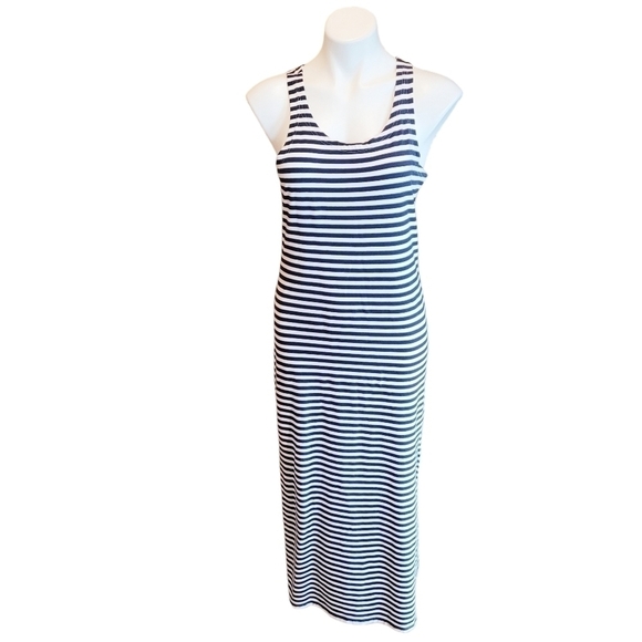 Sail to Sable Striped Maxi Dress Small - Picture 3 of 8